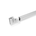 L-joint for recessed magnetic rails 20mm - Vertical