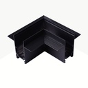 L-joint for recessed magnetic rails 20 mm - Horizontal
