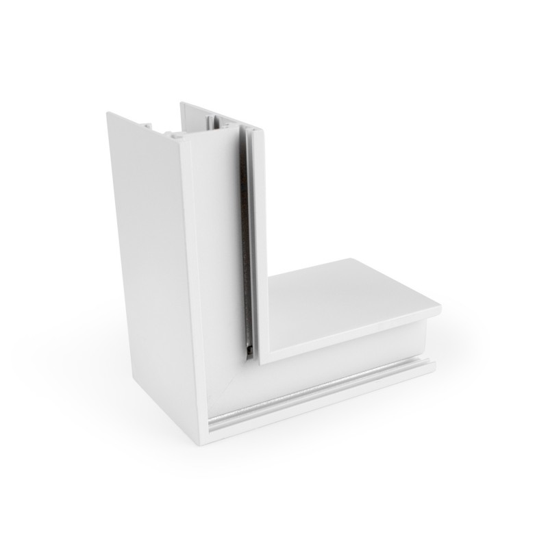 L-joint for surface magnetic rails 20mm - Horizontal