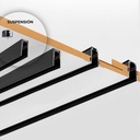 Magnetic track 48V + suspension kit - 1 meter