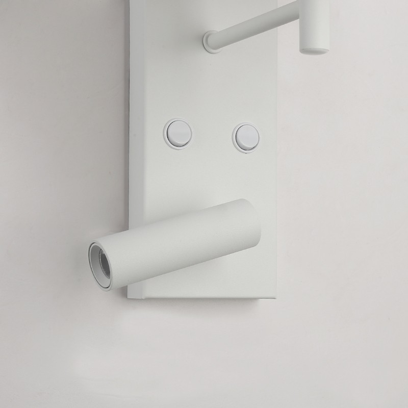 "NOAH" wall sconce with LED reading light - 3.4W