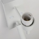 "NOAH" wall sconce with LED reading light - 3.4W