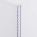 Aluminum profile for flexible swimsuit