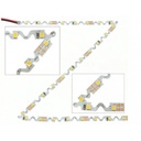 LED Strip 12V-DC 30W 6mm Zig Zag IP20 (SMD2835 60ch/m) 5 meter roll