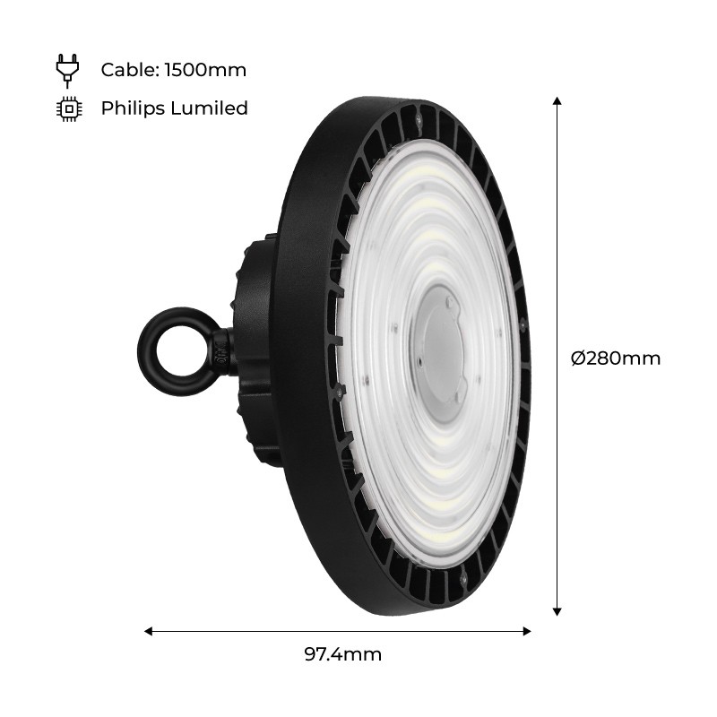 DALI Dimmable LED High Bay 150W IP65