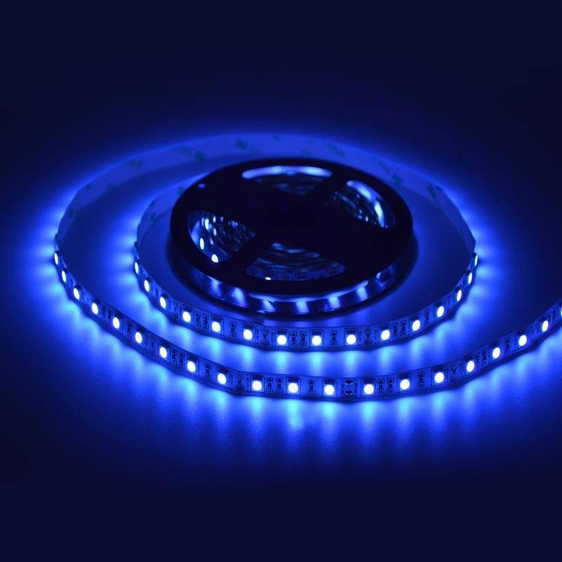 LED Strip 12V-DC 70W 10mm ultraviolet IP20 (SMD5050 60ch/m) 5 meter roll