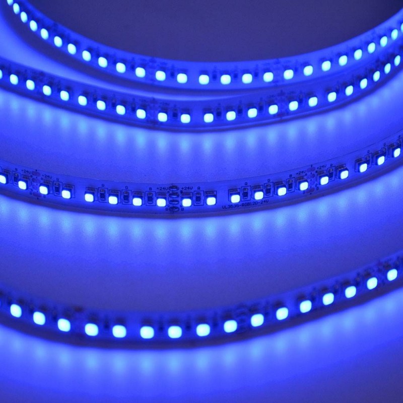 LED Strip 24V-DC 120W RGB IP20 SMD3535 PCB 12mm Roll 5 meters