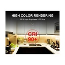 LED Strip 24V-DC 26W/m CRI90 single color IP20 5 meter roll
