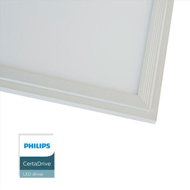 Pack of 4 slim LED panels 120X30 cm - Driver Philips - 44W - UGR19