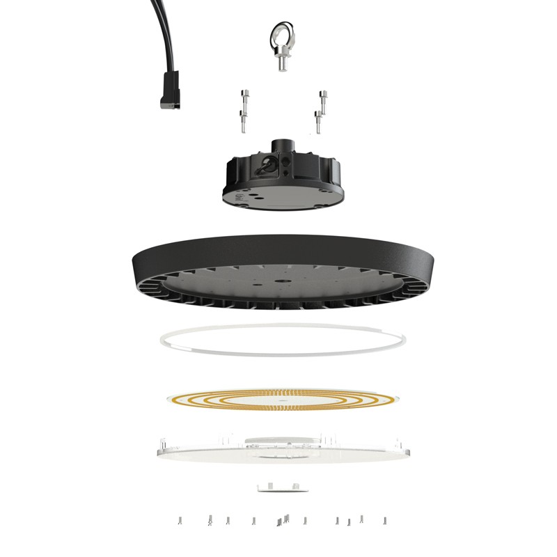 Dimmable LED High Bay 150W IP65 with motion sensor