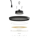 Dimmable LED High Bay 150W IP65 with motion sensor