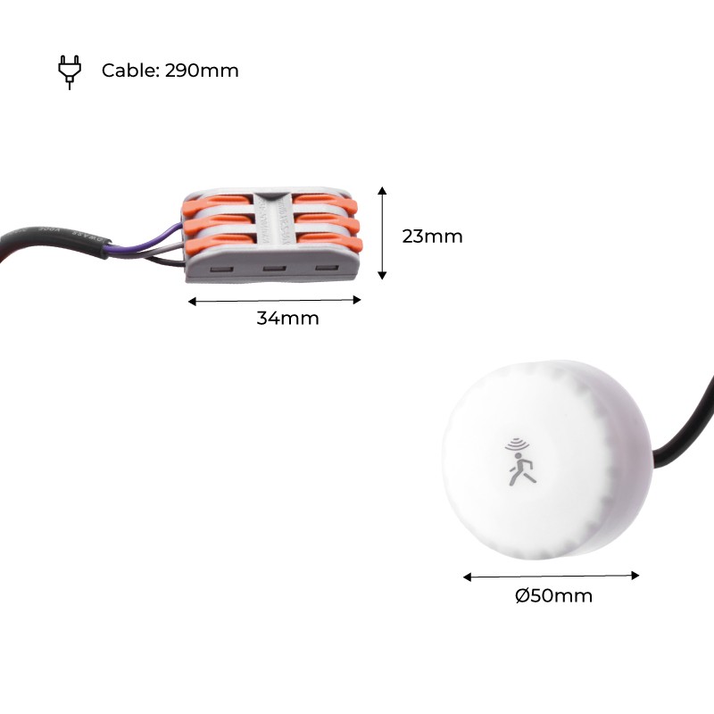 Dimmable LED High Bay 150W IP65 with motion sensor
