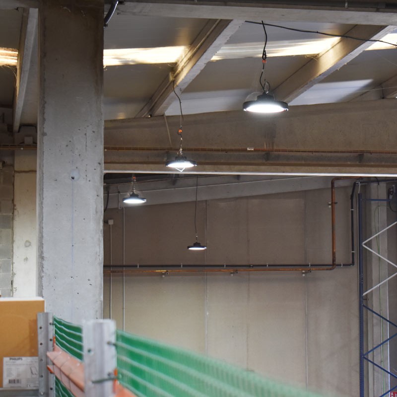 Dimmable LED High Bay 150W IP65 with motion sensor