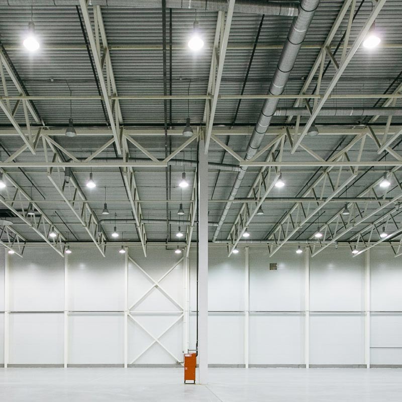 Dimmable LED High Bay 150W IP65 with motion sensor