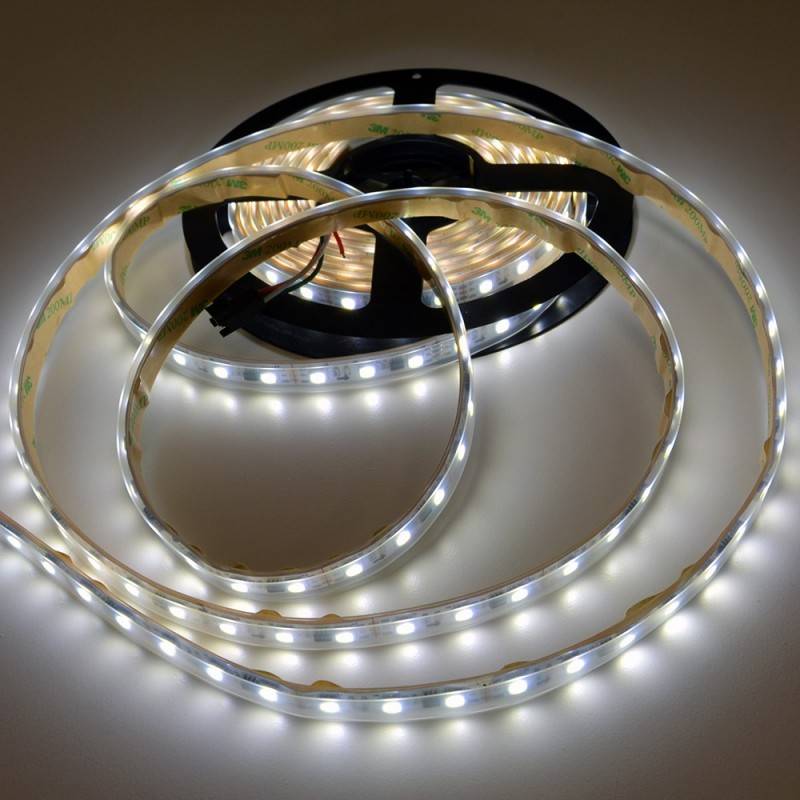 Intelligent LED Strip IC 12V DC - 14,4W/m - IP67 - 60 LED/m - Width 10mm - 6000K - 5 meters