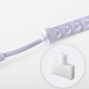 Start/end caps for flexible swimsuit - References: B1939-270 and B1939-RGB