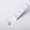 Start/end caps for flexible swimsuit - References: B1939-270 and B1939-RGB