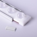 Start/end caps for flexible swimsuit - References: B1939-270 and B1939-RGB