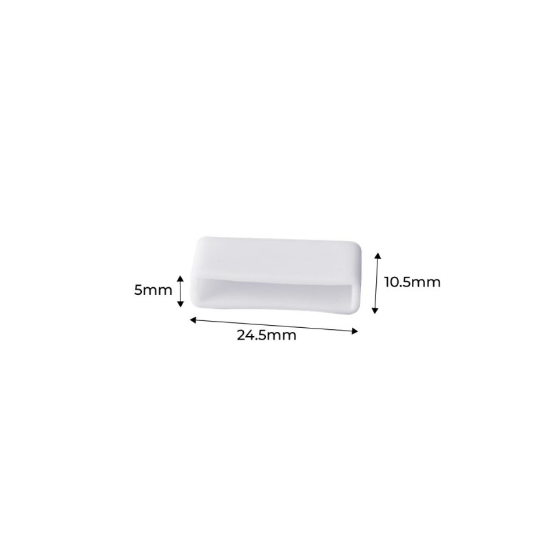 Start/end caps for flexible swimsuit - References: B1939-270 and B1939-RGB