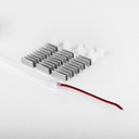 Flexible LED neon 24V DC - 6x13mm - 5 meters - Complete kit - 11W/m - IP67 - Lateral curvature