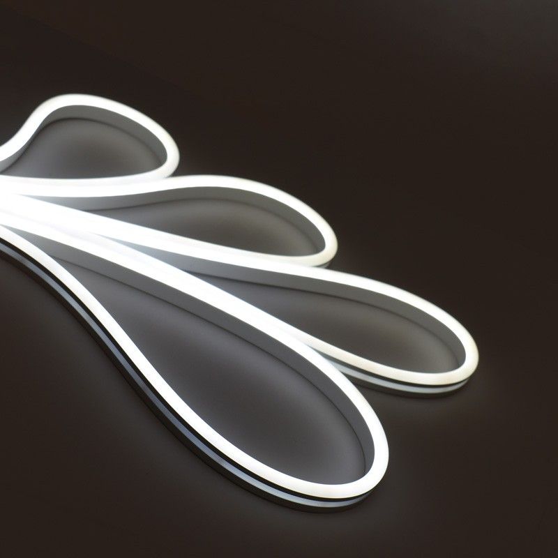 Flexible LED neon 24V DC - 6x13mm - 5 meters - Complete kit - 11W/m - IP67 - Lateral curvature