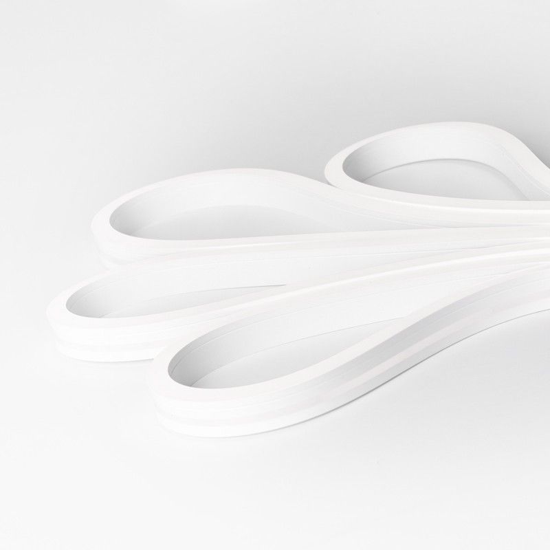 Flexible LED neon 24V DC - 10x18mm - 10 meters - Complete kit - 11W/m - IP67 - Lateral curvature