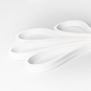 Flexible LED neon 24V DC - 10x18mm - 10 meters - Complete kit - 11W/m - IP67 - Lateral curvature
