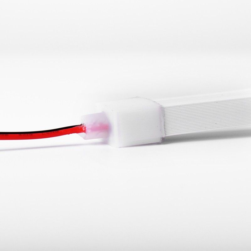 Flexible LED neon 24V DC - 10x18mm - 10 meters - Complete kit - 11W/m - IP67 - Lateral curvature