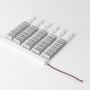 Flexible LED neon 24V DC - 10x18mm - 10 meters - Complete kit - 11W/m - IP67 - Lateral curvature