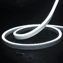 Flexible LED neon 24V DC - 10x18mm - 10 meters - Complete kit - 11W/m - IP67 - Lateral curvature