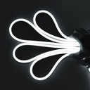 Flexible LED neon 24V DC - 10x18mm - 10 meters - Complete kit - 11W/m - IP67 - Lateral curvature