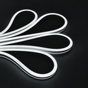 Flexible LED neon 24V DC - 10x18mm - 10 meters - Complete kit - 11W/m - IP67 - Lateral curvature