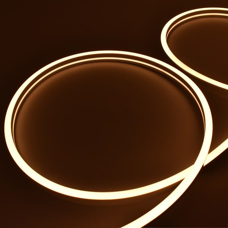 Flexible LED neon 24V DC - 10x18mm - 10 meters - Complete kit - 11W/m - IP67 - Lateral curvature