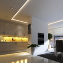 Flexible LED neon 24V DC - 10x18mm - 10 meters - Complete kit - 11W/m - IP67 - Lateral curvature