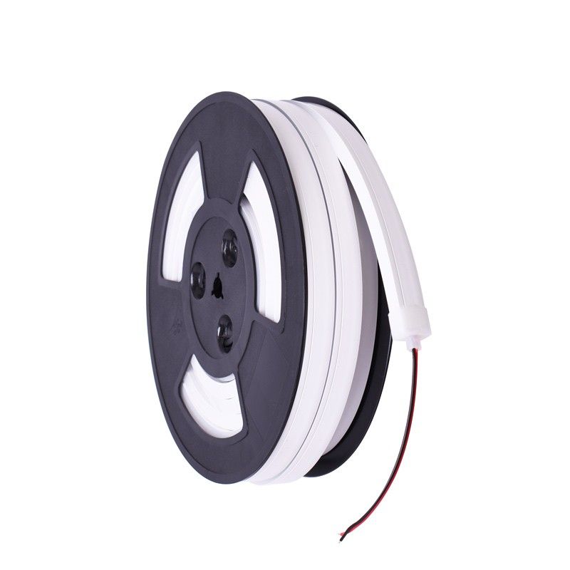 Flexible LED neon 24V DC - 10x18mm - 10 meters - Complete kit - 11W/m - IP67 - Lateral curvature
