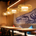 Japanese bamboo pendant lamp "KAIZEN".
