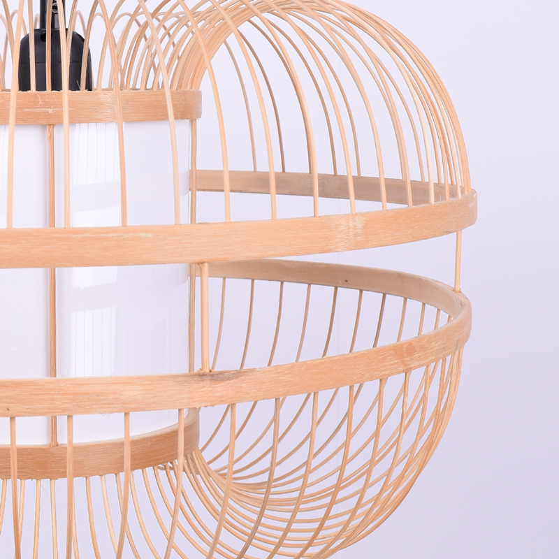 Japanese bamboo pendant lamp "KAIZEN".