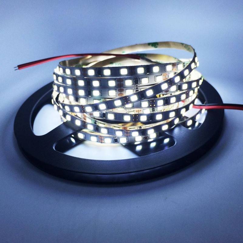 LED LINE 24V-DC 9.6W/m width 5mm single color IP20 5 meter roll