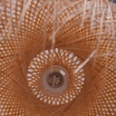 Rattan pendant lamp "JAVA".