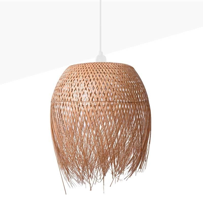Rattan pendant lamp "JAVA".