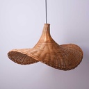 Wicker pendant lamp "Tien".