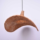 Wicker pendant lamp "Tien".