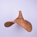 Wicker pendant lamp "Tien".