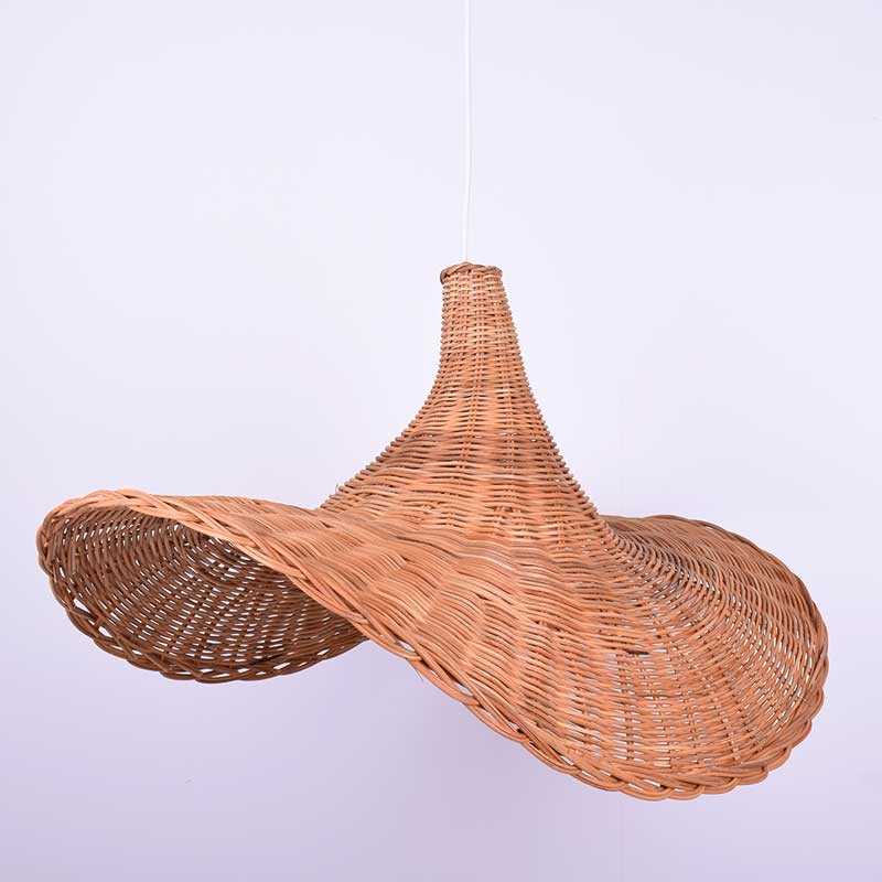 Wicker pendant lamp "Tien".