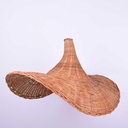 Wicker pendant lamp "Tien".