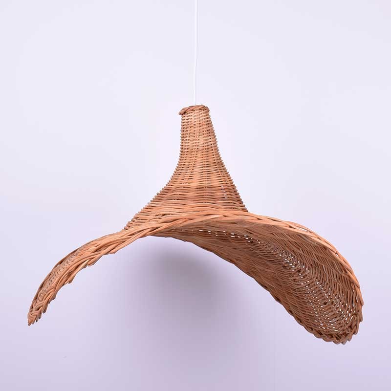 Wicker pendant lamp "Tien".