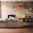 Wicker pendant lamp "Tien".
