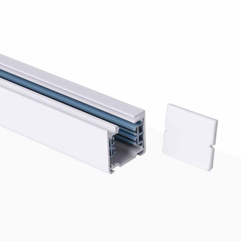 Three-phase rail for LED spotlights - 1 meter bar