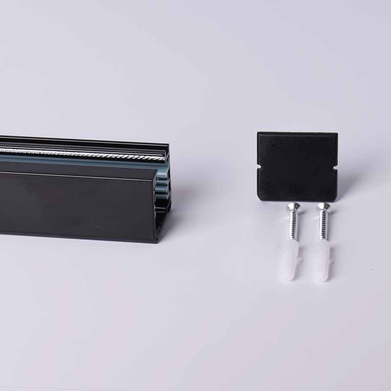 Three-phase rail for LED spotlights - 1 meter bar