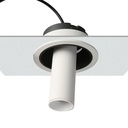 Recessed LED spotlight "ALAI" - Zoom - 100mm - 2800K - LED COB - Cree chip - 7W